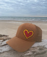 Tattoo Heart Canvas Trucker Hat | Melvin Roy