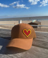Tattoo Heart Canvas Trucker Hat | Melvin Roy