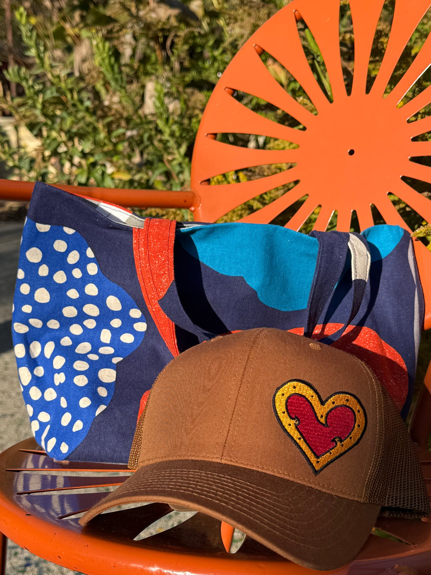 Tattoo Heart Canvas Trucker Hat | Melvin Roy