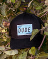 Mini Mel DUDE Canvas Hat (Black)