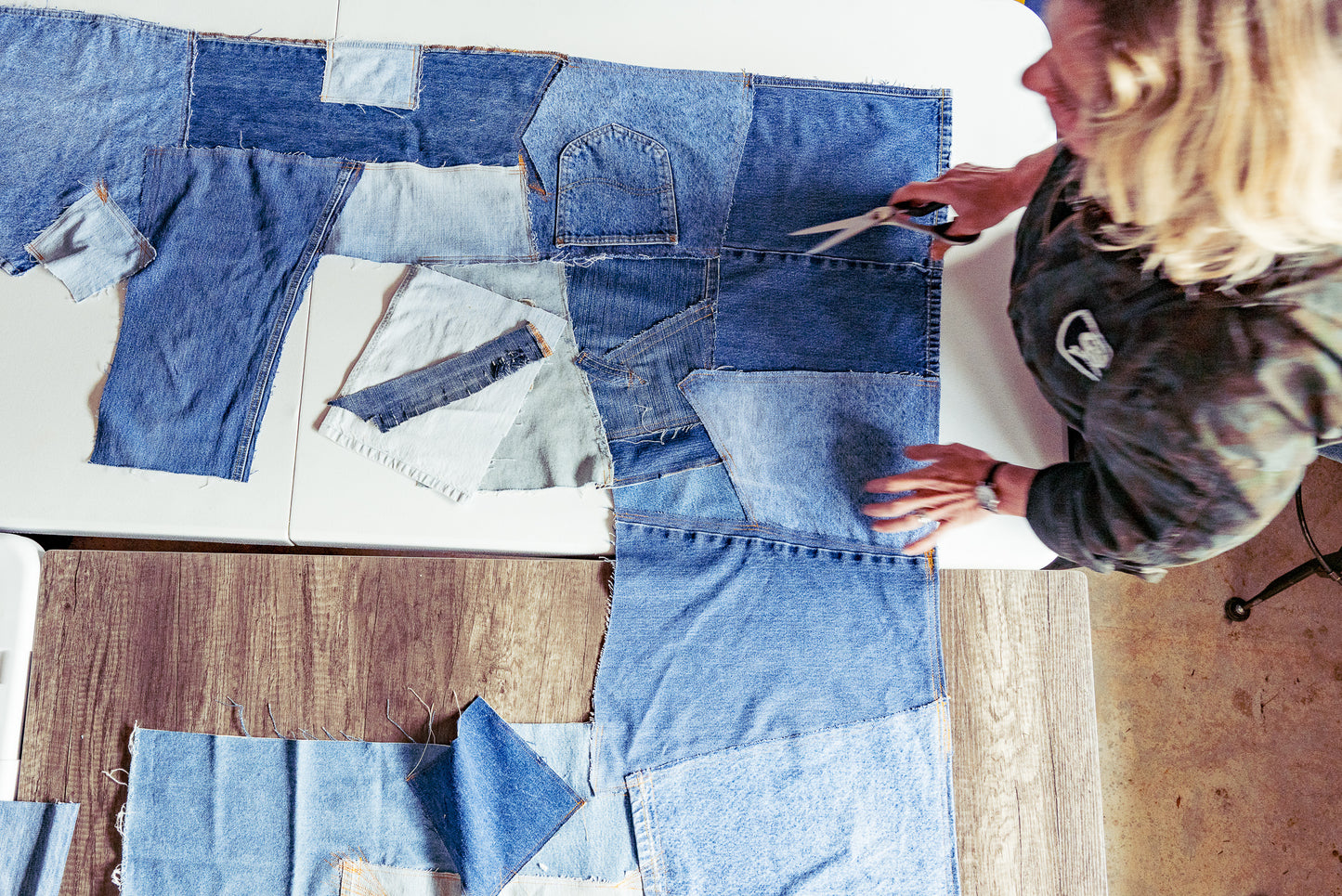 Vintage Denim Blanket - Individually Numbered Limited Edition