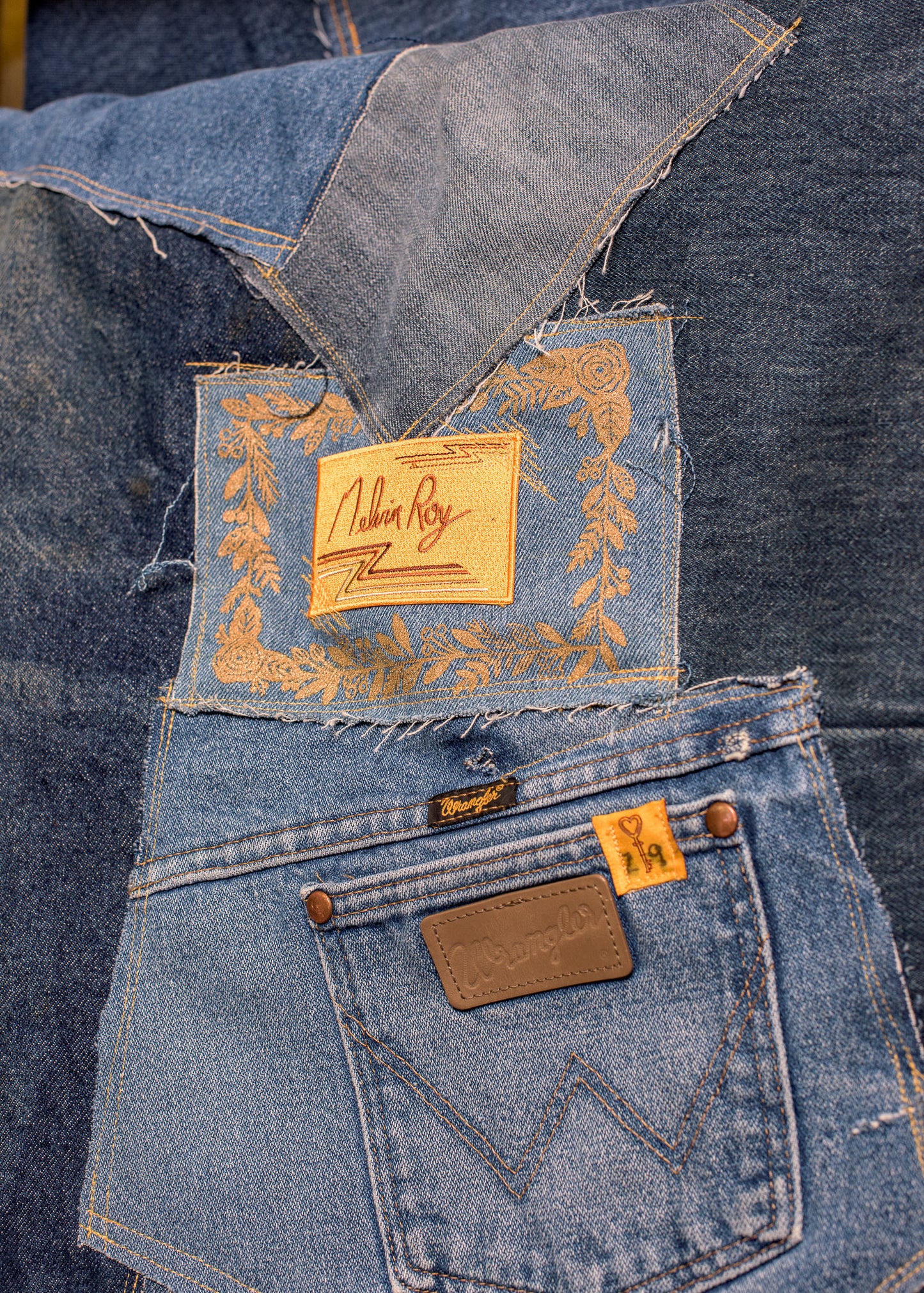 Vintage Denim Blanket - Individually Numbered Limited Edition