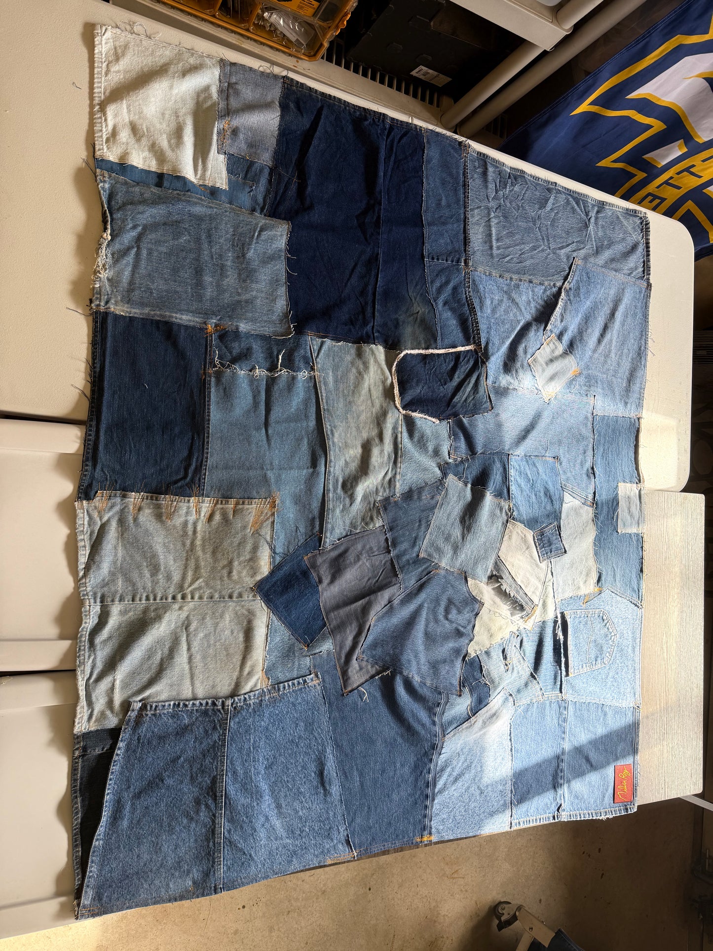 Vintage Denim Blanket - Individually Numbered Limited Edition