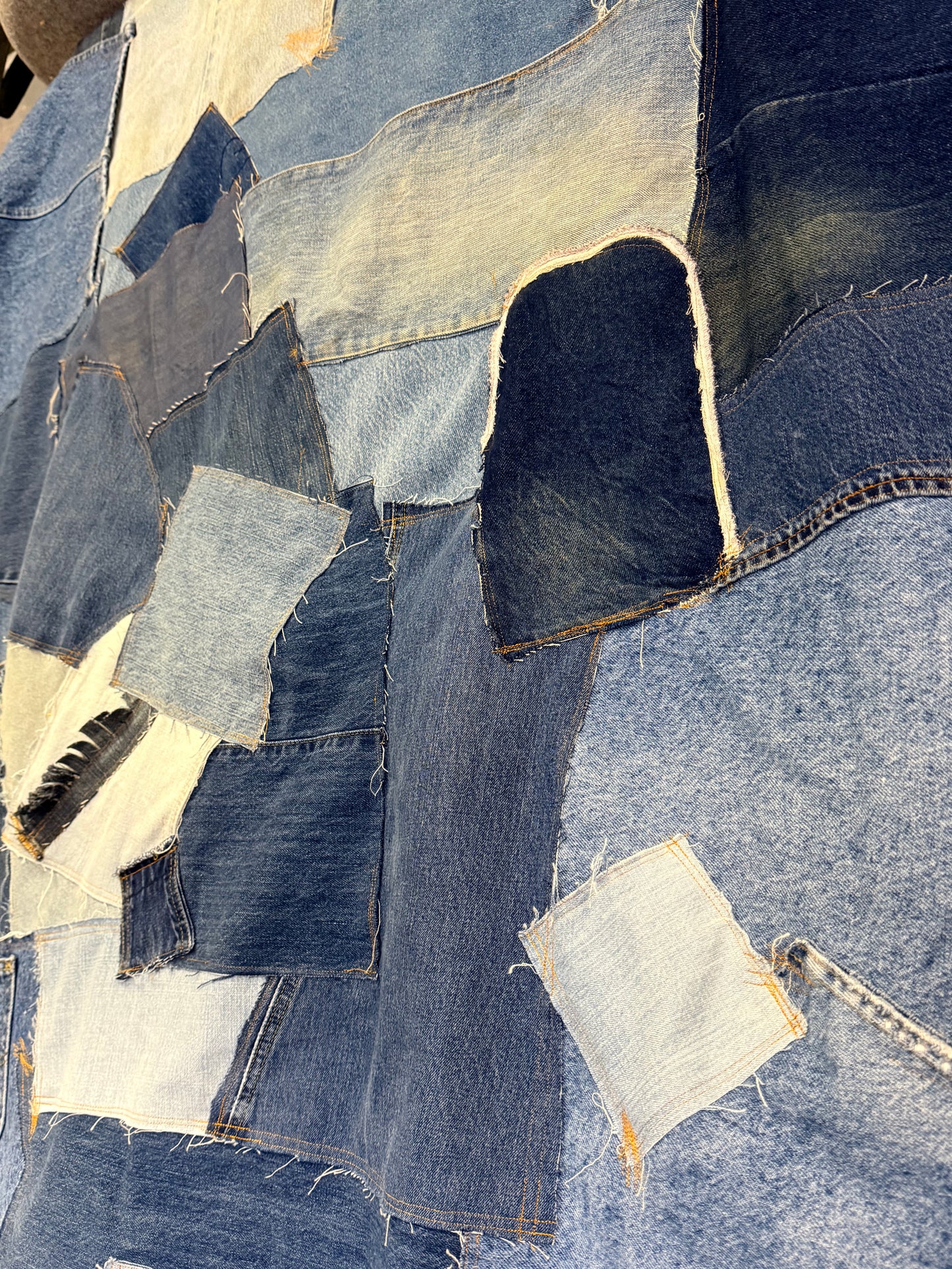 Vintage Denim Blanket - Individually Numbered Limited Edition