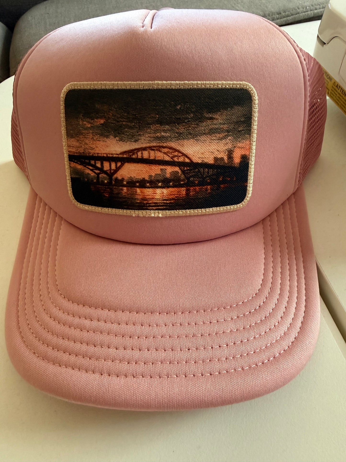 City Series: MKE Hoan Bridge Rose Trucker