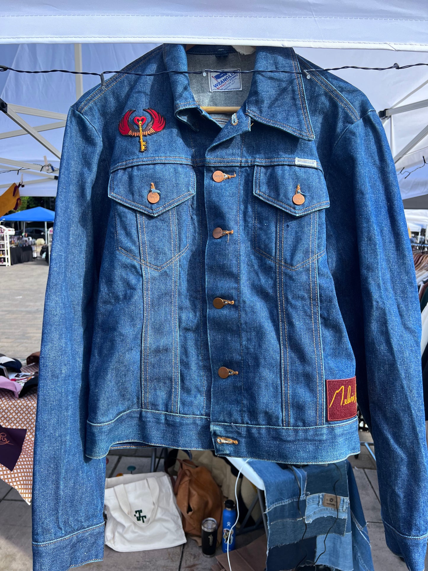 MR Vintage Wrangler jean jacket
