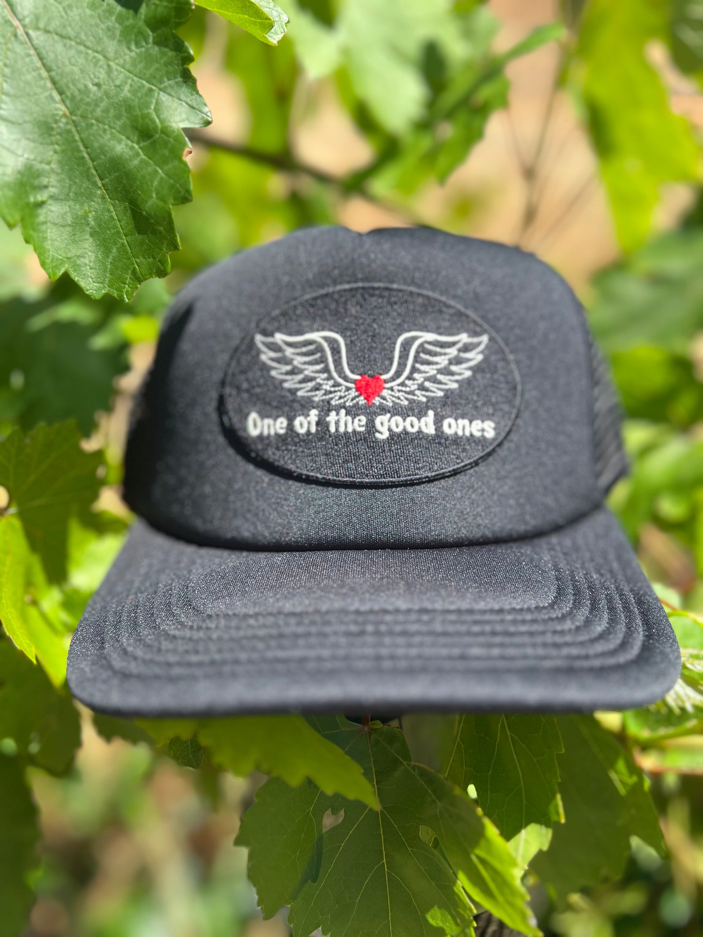 One of the Good Ones Foam Trucker Hat | Black | Melvin Roy